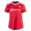 Maillot de Supporter Manchester United Domicile 2021-22 Pour Femme